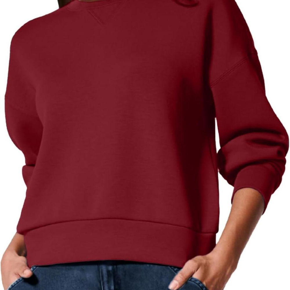 Glamaker Women's Crewneck Cropped Sweatshirt